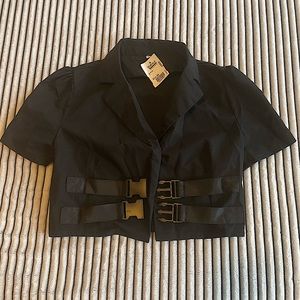 Trifled top from Buffalo Exchange size small